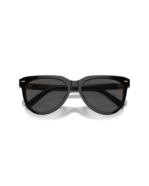 Miu Miu Black Mu 12Zs 16K5S0 Sunglasses Acetate Pantos Normal