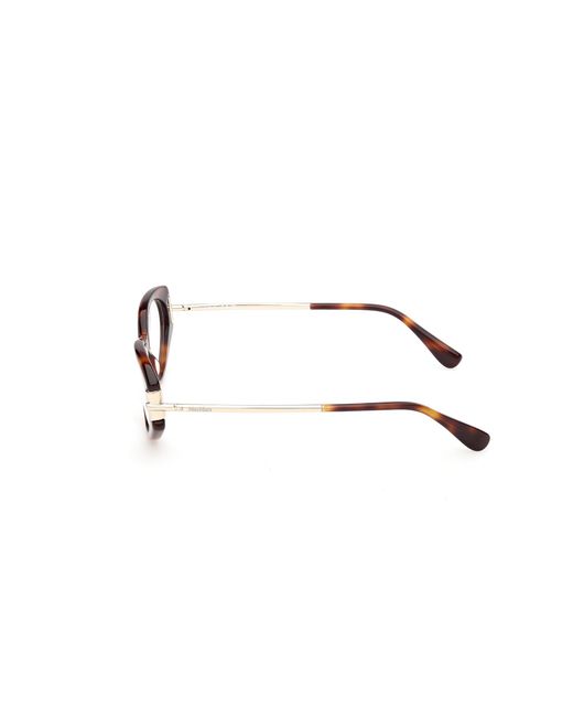 Max Mara Black Mm5225 052 Optical Frames Acetate Round Normal