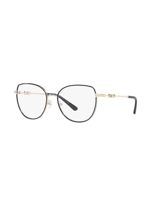 Michael Kors Black Mk3066J Empire Round 1014 Optical Frames Metal Geometric Normal