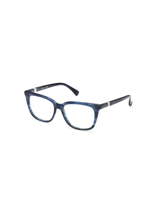 Max Mara Black Mm5239 092 Optical Frames Acetate Round Normal