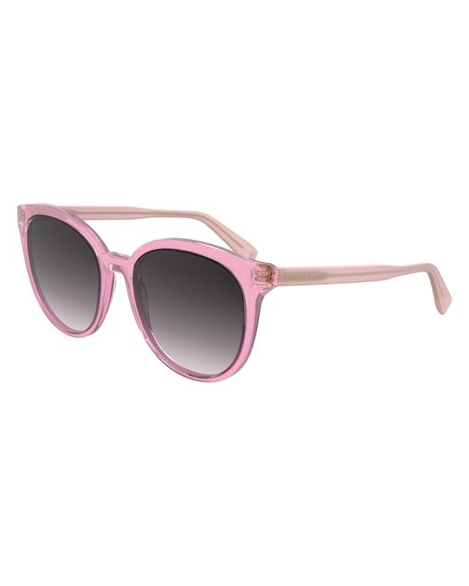 Longchamp Black Lo752S 650 Sunglasses Acetate Round Normal