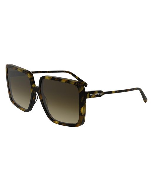 Karl Lagerfeld Black Kl6187S 211 Sunglasses Acetate Squared Normal