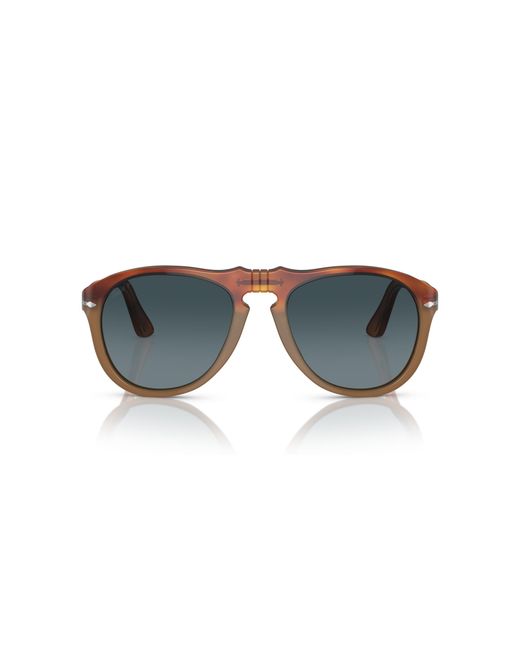 Persol Black Po0649 1025S3 Sunglasses Acetate Pilot Polarized for men