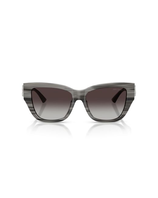 Jimmy Choo Black Jc5039Bu 50638G Sunglasses Acetate Pillow Normal Shaded