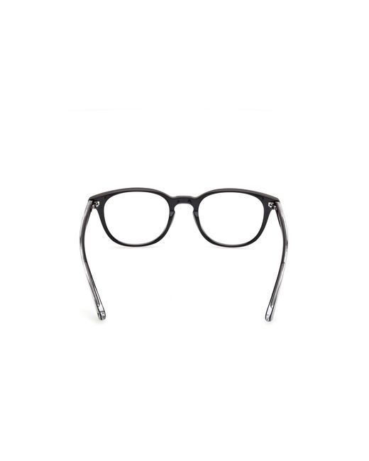 Web Black We5455 005 Optical Frames Acetate Round Normal for men