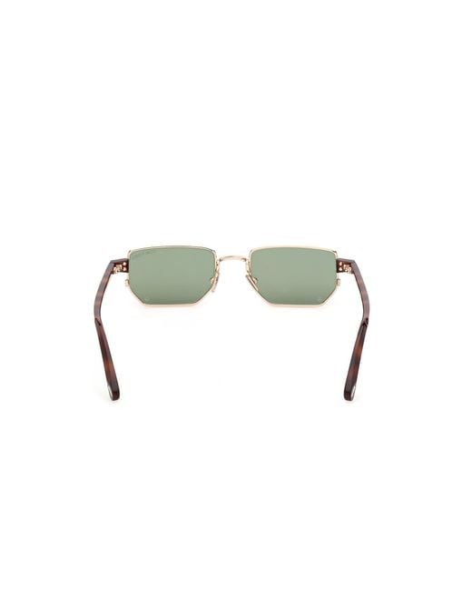 Tom Ford Black Ft1360 Liam-02 28N Sunglasses Metal Squared Normal for men