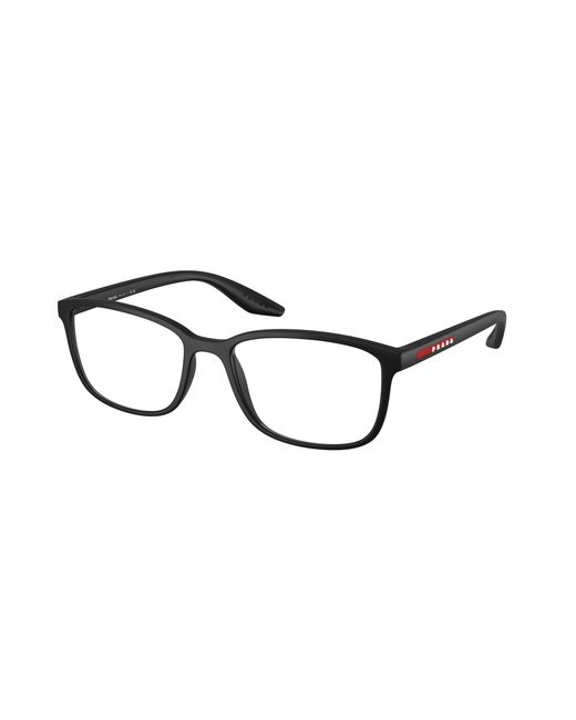 Prada Linea Rossa Black Ps 07Rv 1Bo1O1 Optical Frames Injected Pillow Normal for men
