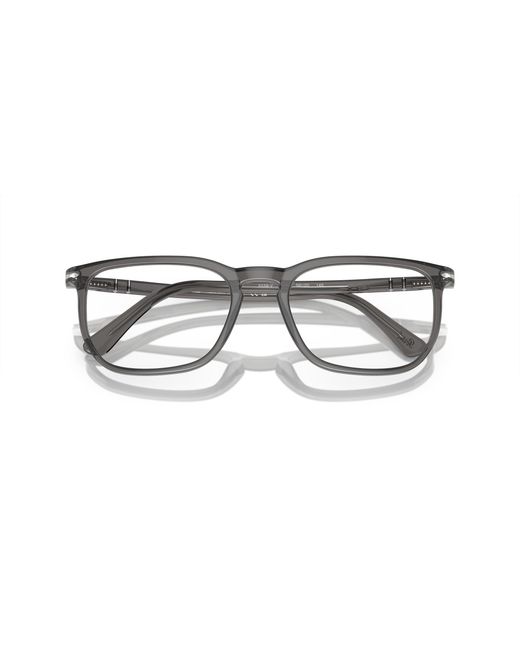 Persol Black Po3339V 1196 Optical Frames Acetate Transparent Squared Normal