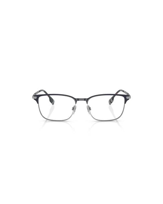 Burberry Black Be1372 Malcolm 1003 Optical Frames Metal Geometric for men