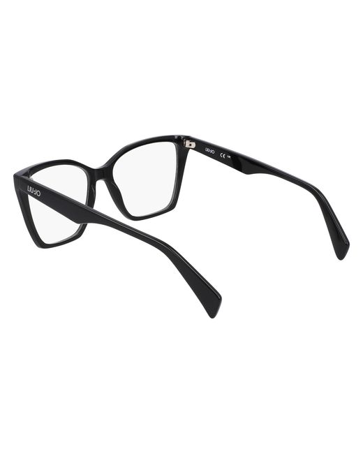 Liu Jo Black Lj2804 001 Optical Frames Acetate Squared Normal