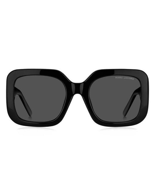 Marc Jacobs Black Marc 647/S 807/Ir Sunglasses Plastic Squared