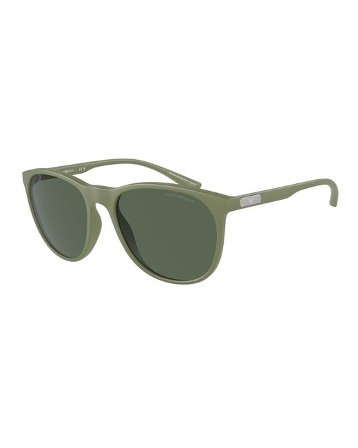 Emporio Armani Green Ea4210 542471 Sunglasses Injected Pantos Normal for men