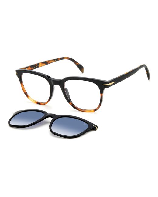 David Beckham Black Db 7120/Cs Wr7/Z7 Sunglasses Acetate Squared Polarized Shaded for men