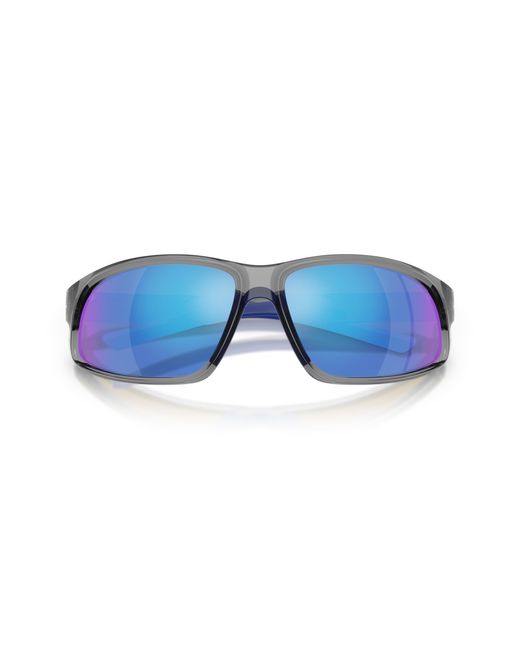 FERRARI SCUDERIA Black Fz6016U 524/25 Sunglasses Injected Geometric Mirrored for men