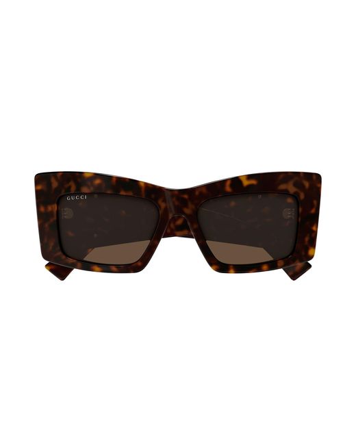Gucci Black Gg1842S 002 Sunglasses Acetate Butterfly