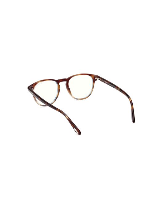 Tom Ford Black Ft5899-B 055 Optical Frames Acetate Squared Normal for men