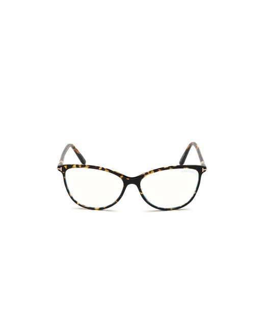 Tom Ford Black Ft5616-B 56 Optical Frames Acetate Squared Normal Anti Light