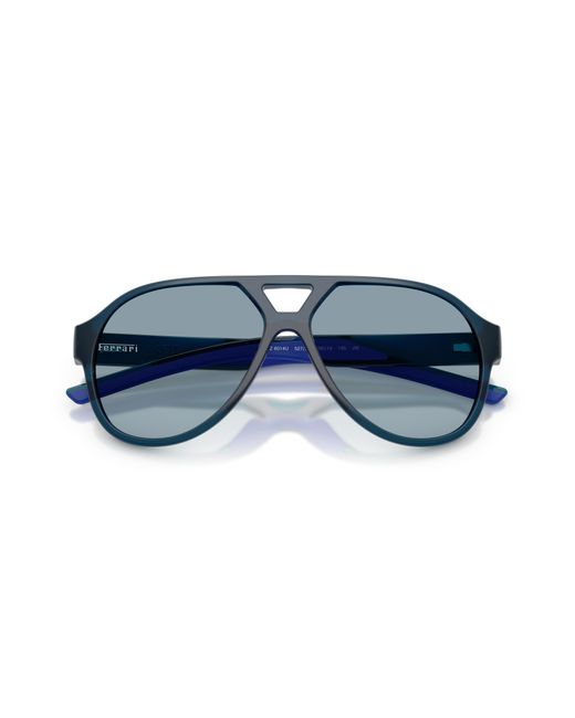 FERRARI SCUDERIA Black Fz6014U 527/72 Sunglasses Injected Pilot Normal