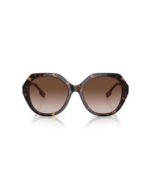 Burberry Black Be4375 Vanessa 401713 Sunglasses Acetate Geometric Normal Shaded