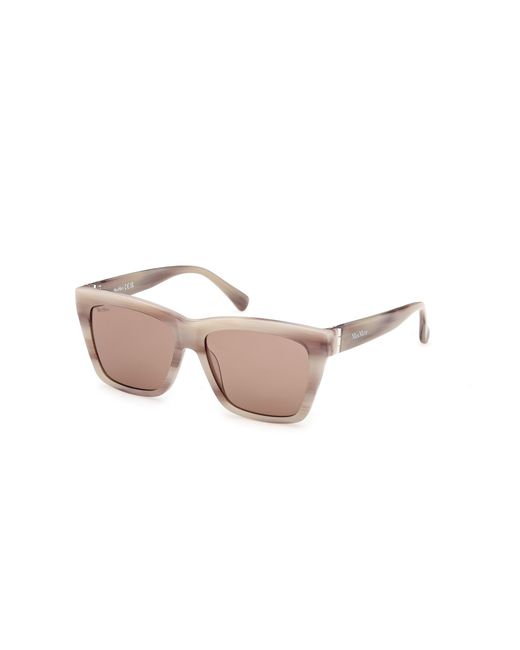 Max Mara Black Mm0193 20E Sunglasses Acetate Squared Normal