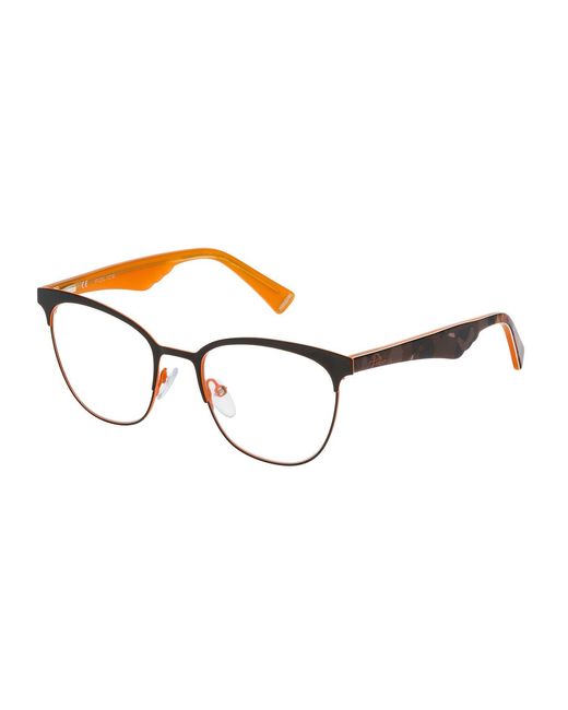 Police Black Vpl417 Savage 6 0Scb Optical Frames Metal