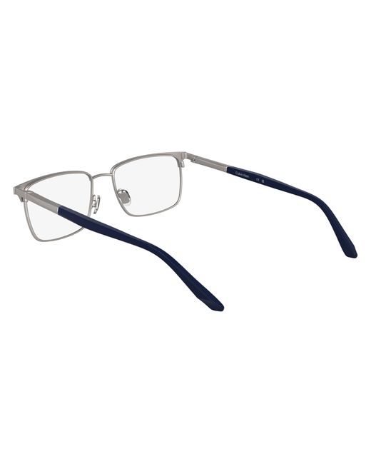 Calvin Klein Black Ck25106 001 Optical Frames Metal Squared Normal for men