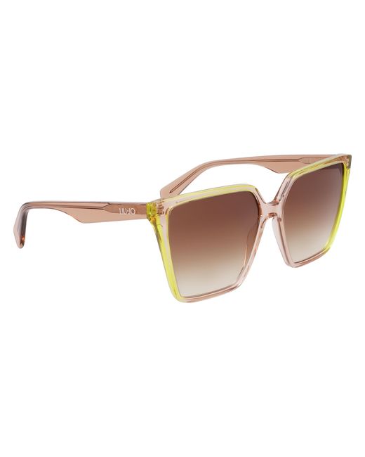 Liu Jo Black Lj798S 279 Sunglasses Acetate Squared Normal Shaded