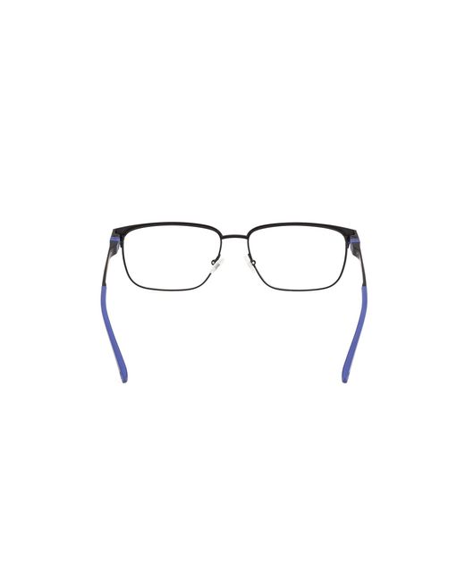 Timberland Black Tb50070 002 Optical Frames Metal Squared Normal for men