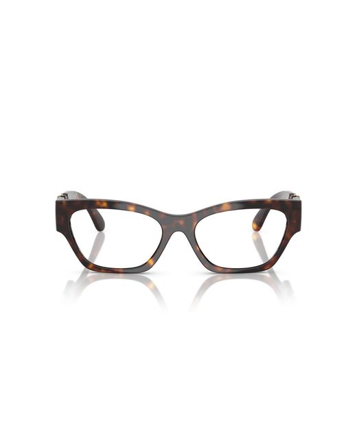Versace Black Ve3367U 108 Optical Frames Injected Cat Eye Normal