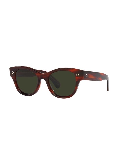 Oliver Peoples Black Ov5490Su Eadie 1725P1 Sunglasses Acetate G15 Pillow Polarized
