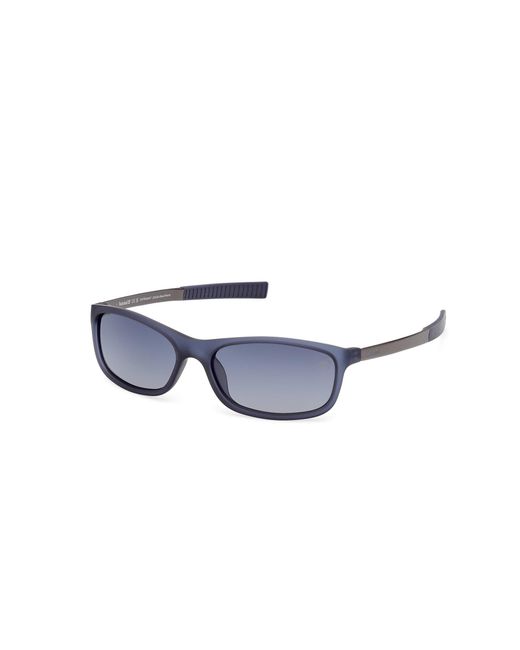 Timberland Black Tb00062-H 91D Sunglasses Injected Squared Polarized for men