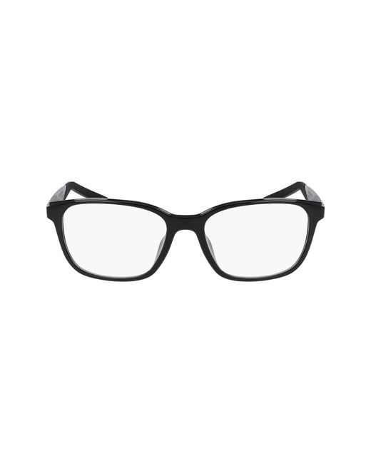 Nike Black 7278 001 Optical Frames Bio-Inject Squared Normal for men