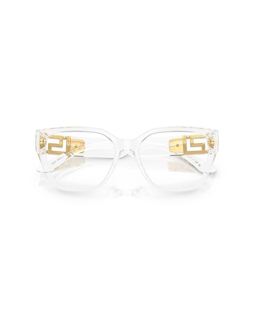 Versace Black Ve3387U 148 Optical Frames Injected Squared Normal