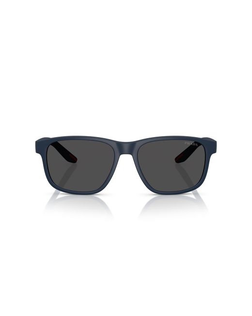 Prada Linea Rossa Black Ps 06Ys Tfy06F Sunglasses Injected Pillow Normal for men