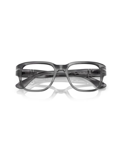 Persol Black Po3374V 1192 Optical Frames Acetate Squared Normal