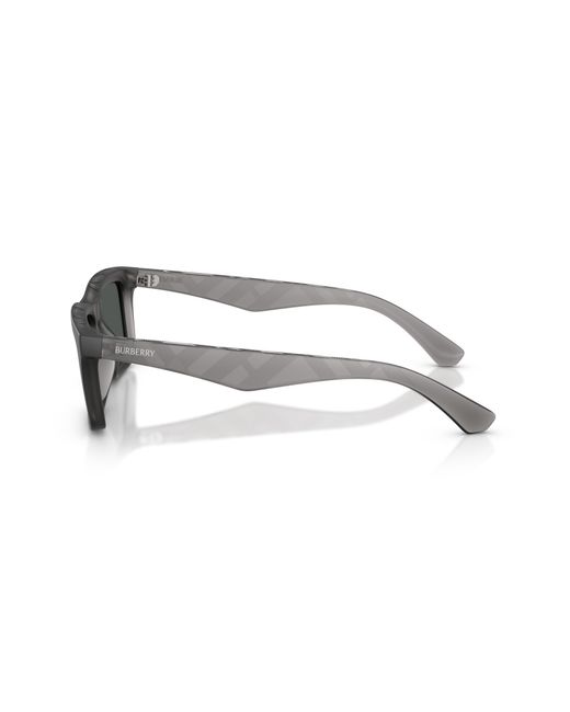 Burberry Black Be4475U 421387 Sunglasses Injected Squared Normal for men