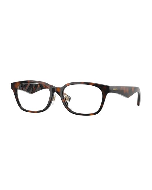 Burberry Black Be2436D 3002 Optical Frames Injected Squared Normal for men