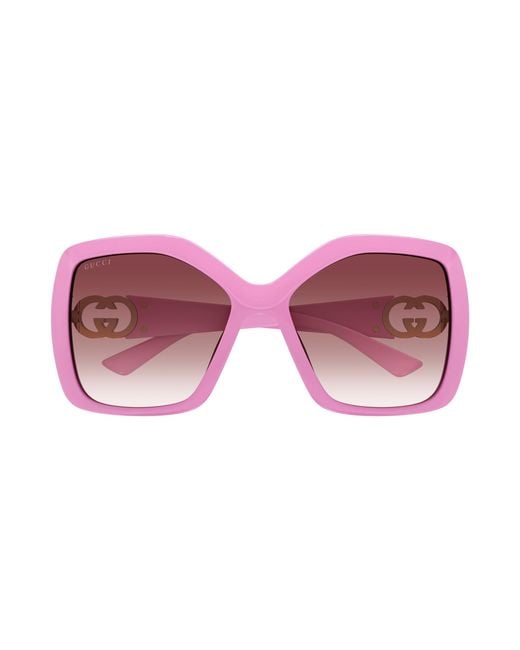 Gucci Black Gg2015S 005 Sunglasses Injected Squared