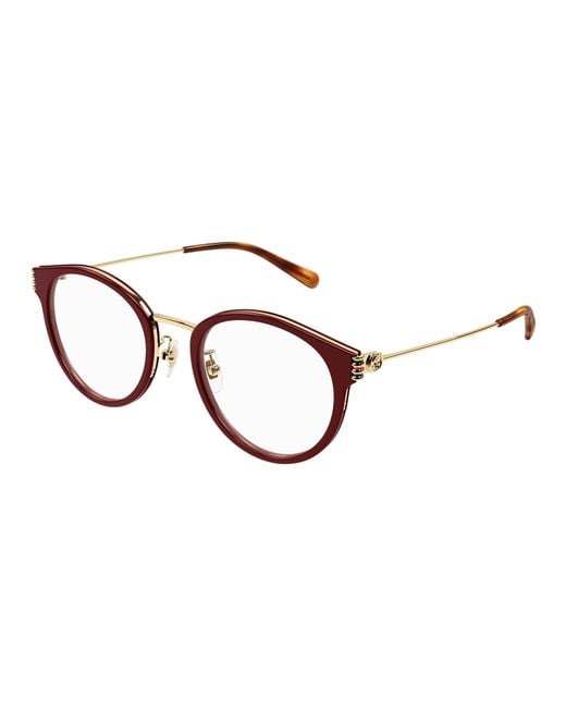 Gucci Black Gg1885Oa 003 Optical Frames Acetate Transparent Round