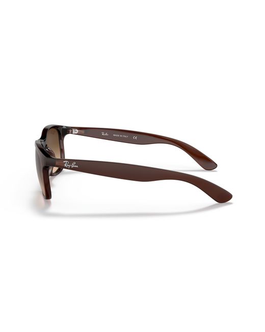 Ray-Ban Black Sunglasses Man Andy - Brown Frame Brown Lenses 55-17 for men