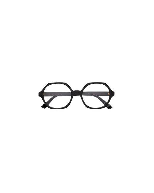Marni Black Mr9 Nabaro Optical Frames Acetate Geometric