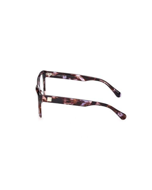 MAX&Co. Black Mo5204 055 Optical Frames Acetate Squared Normal
