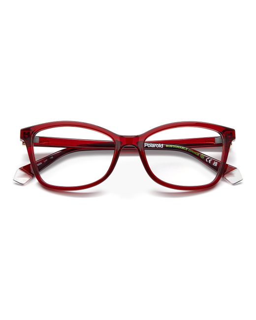 Polaroid Black Pld D505 Lhf Optical Frames Plastic Squared