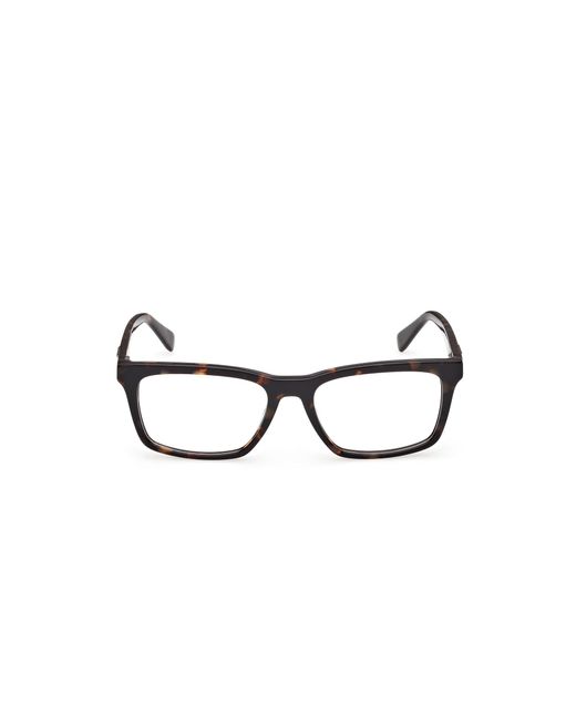 Guess Black Gu50368 052 Optical Frames Acetate Squared Normal for men