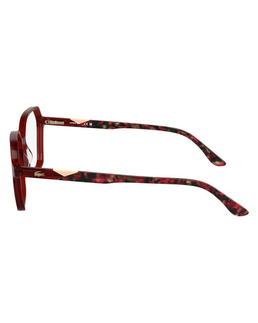 Lacoste Black L2988 615 Optical Frames Acetate Squared Normal