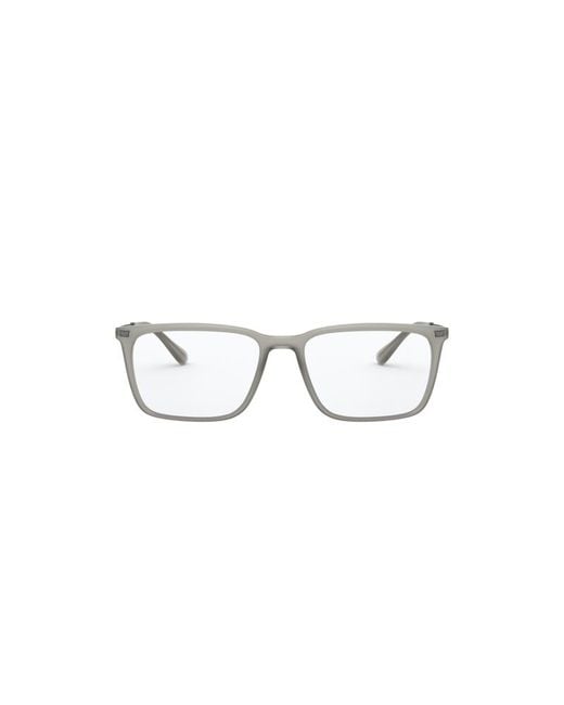 Emporio Armani Black Ea3169 5841 Optical Frames Plastic Squared for men