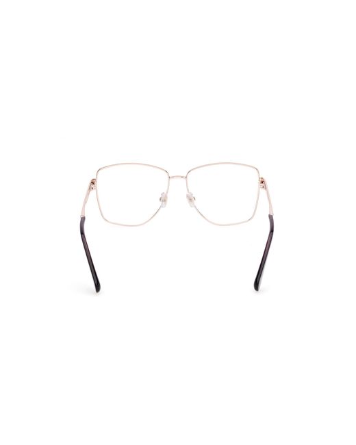 MAX&Co. Black Mo5164 028 Optical Frames Metal Squared Normal