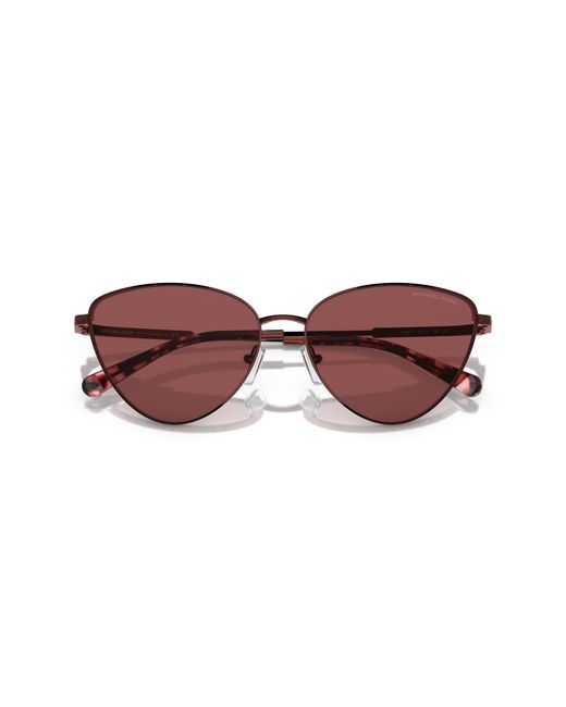 Michael Kors Black Mk1140 Cortez 189675 Sunglasses Metal Cat Eye Normal