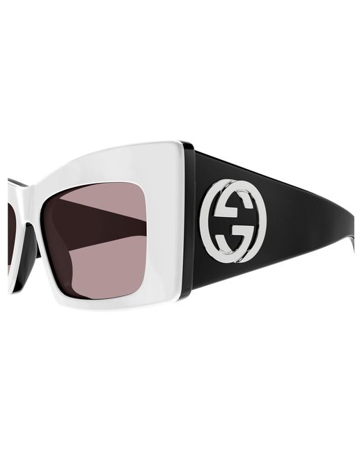 Gucci Black Gg1842S 006 Sunglasses Acetate Butterfly
