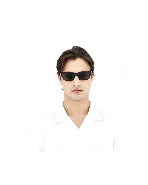 Retrosuperfuture Green Lrv Roma 3627 Sunglasses Acetate Squared Normal